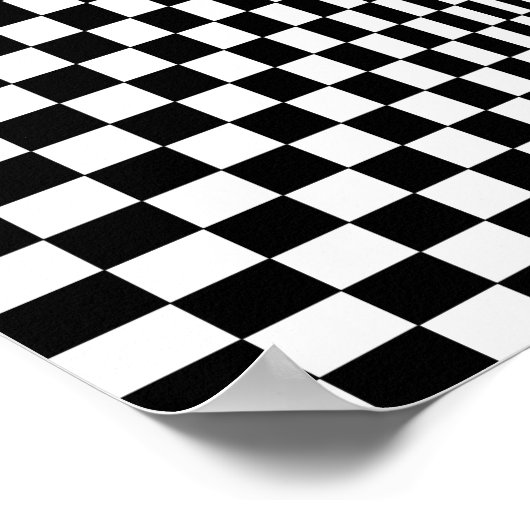 Op art algoritme poster (Hoek)