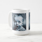 Op Art Baby Classic Mok, 15 oz Koffiemok (Voorkant links)