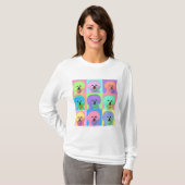 Op Art - Bichon Frise - Cody T-shirt (Voorkant volledig)