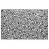Op Art Black en White Stof (Fat Quarter)