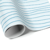 OP Art Blauwe Zwanendrift Inpakpapier (Rol Hoek)