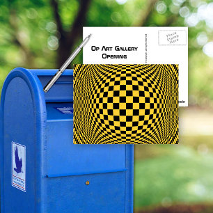 Op Art Briefkaart