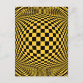 Op Art Briefkaart (Voorkant)