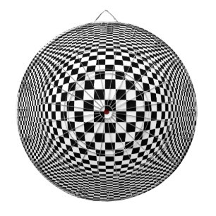 Op Art Challenge Dartbord