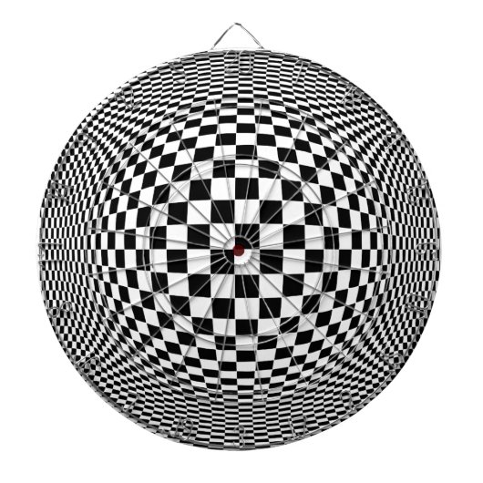Op Art Challenge Dartbord (Voorkant)