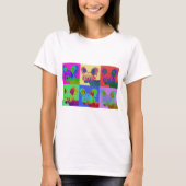 Op Art - Chinese Crested - Jasper T-shirt (Voorkant)