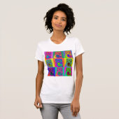 Op Art — Chinese Shar Pei T-shirt (Voorkant volledig)