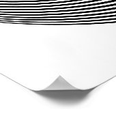 Op art Concentric Circles Poster (Hoek)