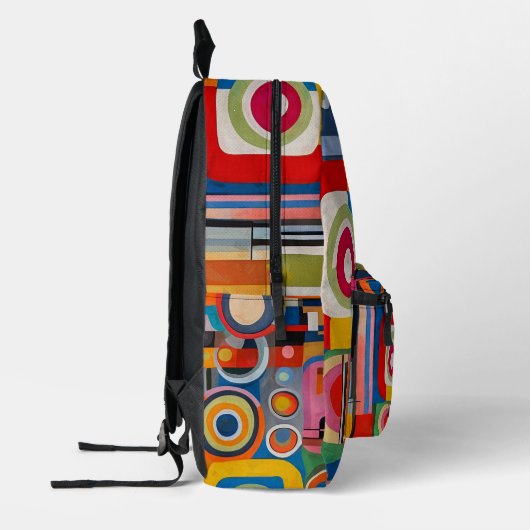 Op Art Design Rugzak (Links)