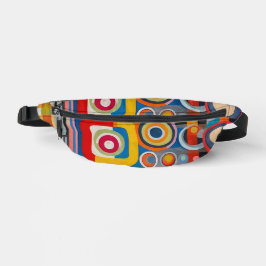 Op Art Fanny Pack Heuptasje