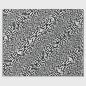 Op-Art Flash Cadeaupapier (Vlak)