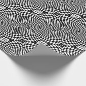 Op-Art Flash Cadeaupapier (Hoek)