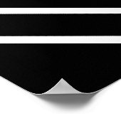 Op Art Homage naar GF diagonale lijnen Vier Poster (Hoek)