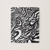 Op art legpuzzel (Verticaal)