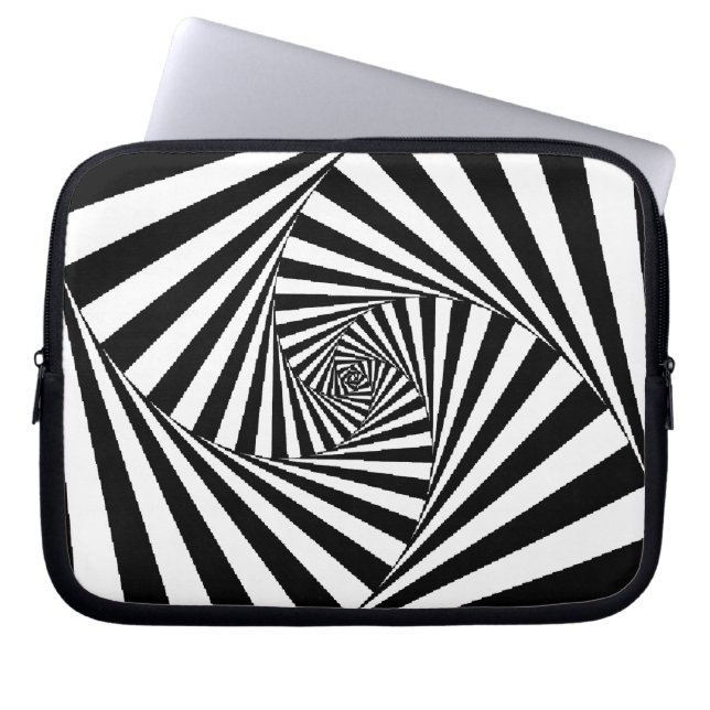 OP - Art nr. 4 in Emporio Moffa Laptop Sleeve (Voorkant)
