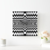 OP - Art nr. 7 bij Emporio Moffa Vierkante Klok (Huis)