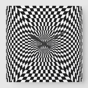 OP - Art nr. 8 in Emporio Moffa Vierkante Klok