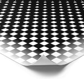 Op Art - Optische Illusie Print (Hoek)