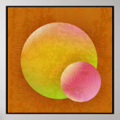 Op-Art Poster Magrathea (Voorkant)