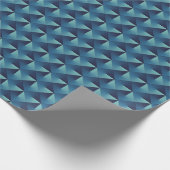 Op Art Rhombuses: Stijlvol Cadeaupapier (Hoek)