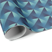 Op Art Rhombuses: Stijlvol Cadeaupapier (Rol Hoek)