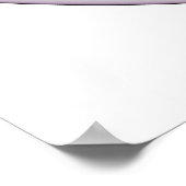 Op Art Sine Curves Three Violet Poster (Hoek)