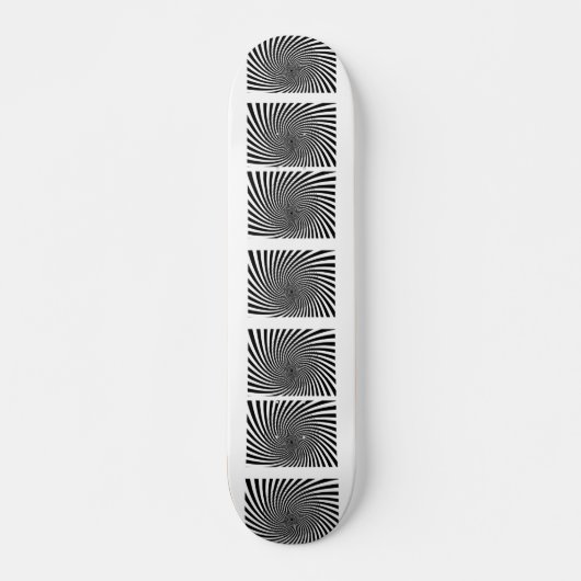 Op Art Skateboard (Voorkant)