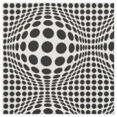Op art Stippen Stof (Close Up)