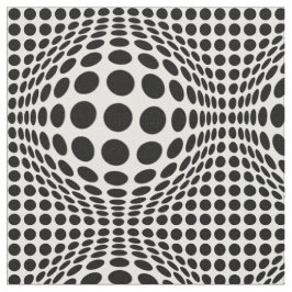 Op art Stippen Stof