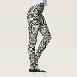 Op Art Twirl Leggings