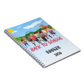 Op-Back-To-School Aanpasbare Notitieboek (Rechterzijde)