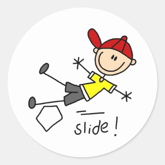 Op basis glijdende sticker (Voorkant)