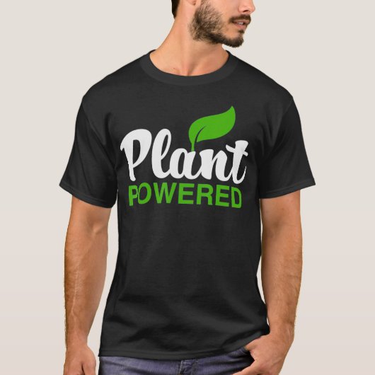 Op basis van het gehele Plant van voedingsmiddelen T-shirt (Voorkant)