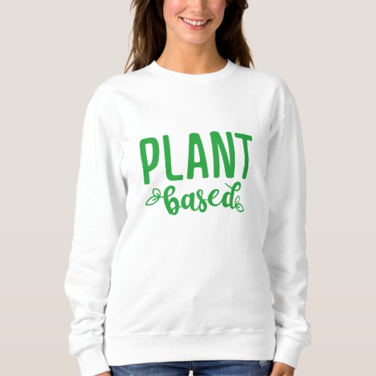 Op basis van planten trui (Voorkant)