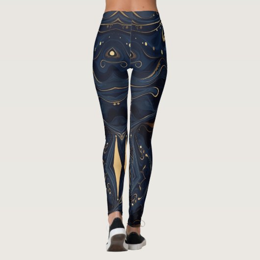 Op Behance ontmoet Joyful Modern Modern Leggings (Achterkant)