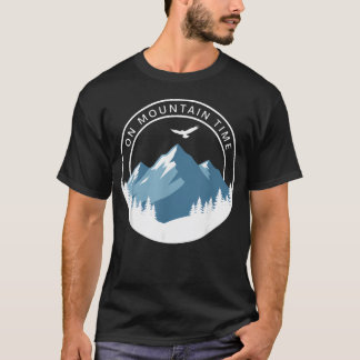 Op Bergwandelroutes Vintage Camping T-shirt