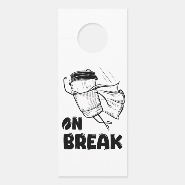 Op Break Door Hanger (Voorkant)