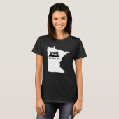 Op Cabin Time Minnesota T-shirt (Voorkant volledig)