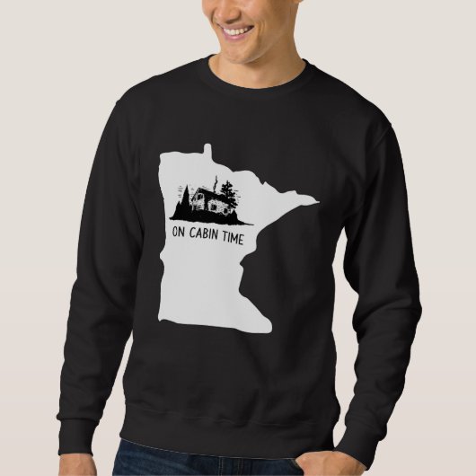 Op Cabin Time Minnesota Trui (Voorkant)