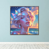 Op canvas afdruk (Insitu (Houten vloer))