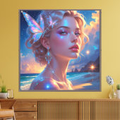 Op canvas gedrukt afdruk (Insitu (Woonkamer))