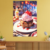 Op canvas gedrukt afdruk (Insitu (Woonkamer))