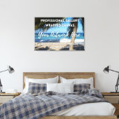 Op canvas gespannen - Hoge resolutie - Satijn/Mat Afdruk (Insitu (Slaapkamer))
