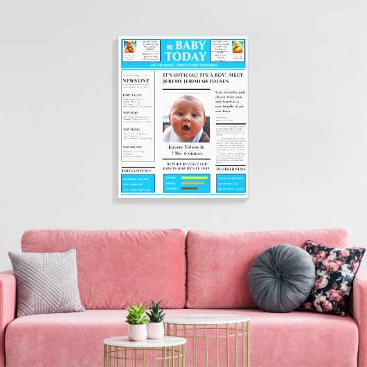 Op canvasprint canvas afdruk (Insitu (Woonkamer))