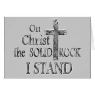 Op Christus de Solid Rock I STAND