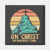 Op Christus, de stevige rots die ik sta Magneet (Voorkant)