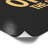 Op Christus, de stevige rots die ik sta Perfect Poster (Hoek)