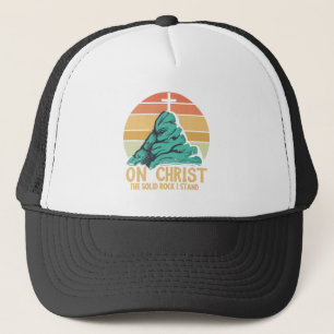 Op Christus, de stevige rots die ik sta Trucker Pet