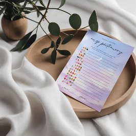 Op Cloud 9 Bridal Emoji Pictionary Game Kaart