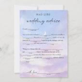 Op Cloud 9 bruiloft advies bruids libs spel Kaart (Voorkant)